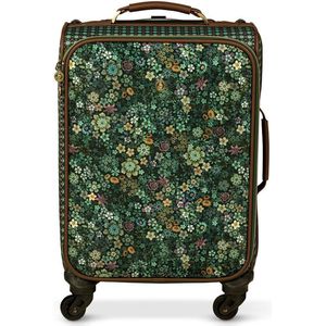 Pip Studio Tosca - Trolley koffer - Groen - Tutti i Fiori - Waterafstotend