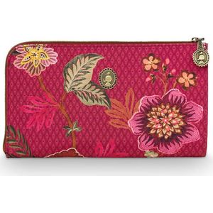 Pip Studio Make Up Etui Cloe Cosmetic Zipper Pouch Cece Fiore Red