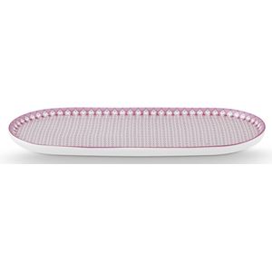 Pip Studio Lily en Lotus schotel voor melkkannetje en suikerpot Lila porselein