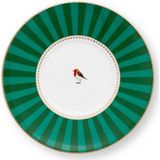 Tasse & Untertasse Pip Studio Love Birds Medaillon Emerald-Green 200 ml