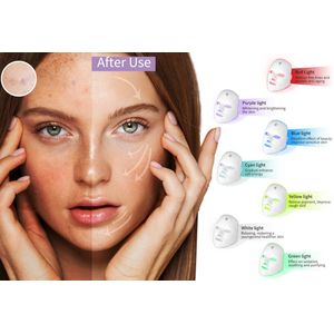 MOSS - Gezichtsmasker - Lichttherapie - 7 Behandelingen
