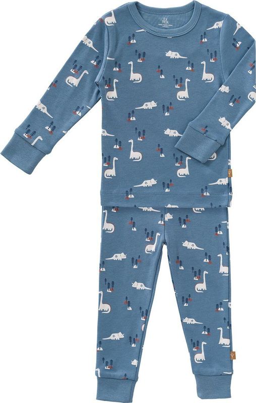 Fresk - Boxpakje - Blauw - 2-delig - Biologisch Katoen - Zonder Voeten