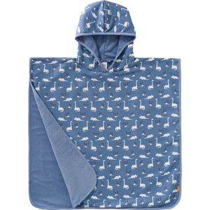 Fresk - UV Poncho - Dino - Beige - Badstof