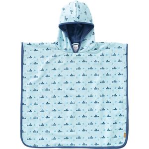 Fresk - Badponcho - Roze - Badstof/Gerecycled Polyester