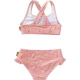 Fresk UV Swimsuit - 110/116 - Sneldrogende Zwemkleding - UPF 50 - Zwemshirt voor Meisjes - Zwempak met Korte Mouwen - Lichtroze - Summer Fruit