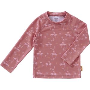 Fresk - UV Top Lange Mouw - Zwemshirt - Roze - Flamingo - Quick Dry - UPF 50