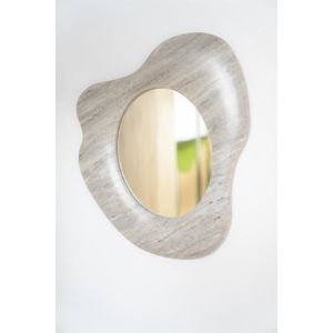 Spiegel - Rond - Zilver - Glas