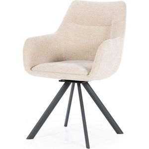 By Boo Stoel Bliss met armleuning Taupe