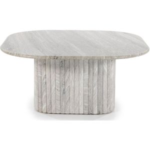 Coffee table Dorique 80x80cm - bruin | BY-BOO