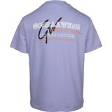 Gorilla Wear Medina - T-Shirt - Lila - 100% Katoen - Oversized Pasvorm