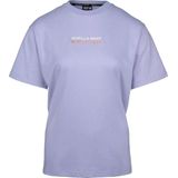 Gorilla Wear Medina - T-Shirt - Lila - 100% Katoen - Oversized Pasvorm
