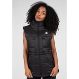 Gorilla Wear Lucia Bodywarmer - Zwart
