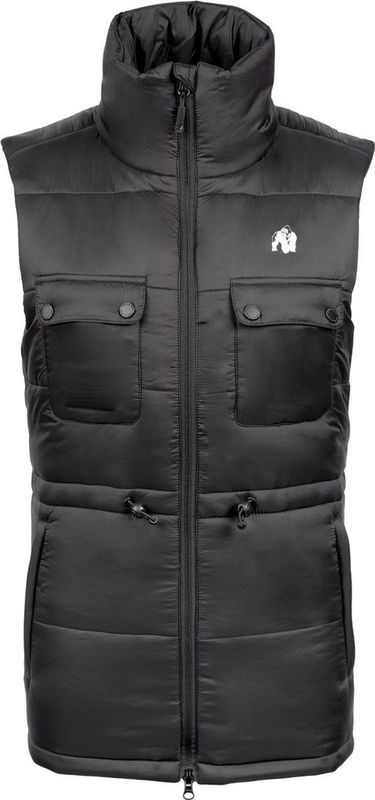 Gorilla Wear Lucia Bodywarmer - Zwart