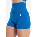 Gorilla Wear - Olivia Seamless Shorts - Blauw - Korte Broeken