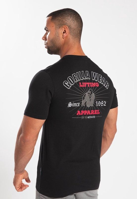 Gorilla Wear - Oregon T-shirt - Zwart - Katoen