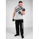 Gorilla Wear - Loretto Hooded Tank Top - Grijs Gemeleerd - Sporttop