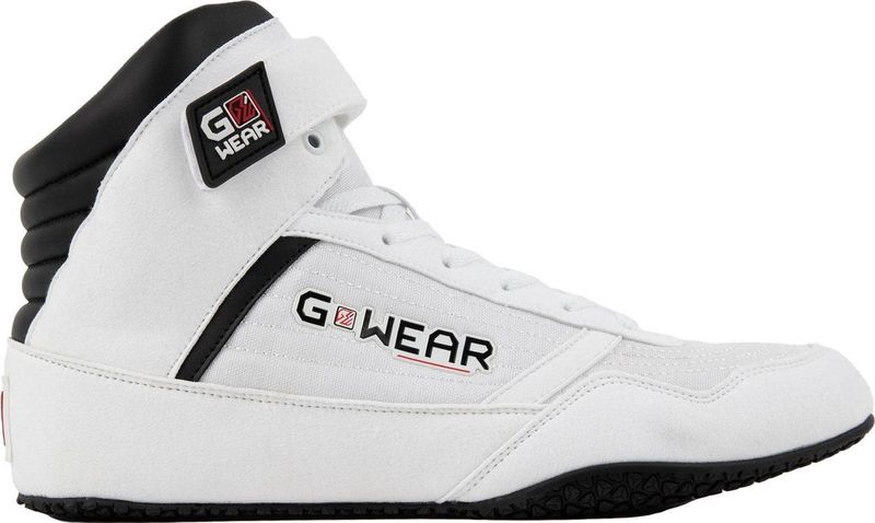 Gorilla Wear - Gwear Classic High Tops - Wit/Zwart - Hoogwaardige Materialen