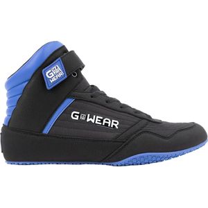 Gorilla Wear - Gwear Classic High Tops - Sportschoenen - Zwart/Blauw - Hoogwaardige Materialen