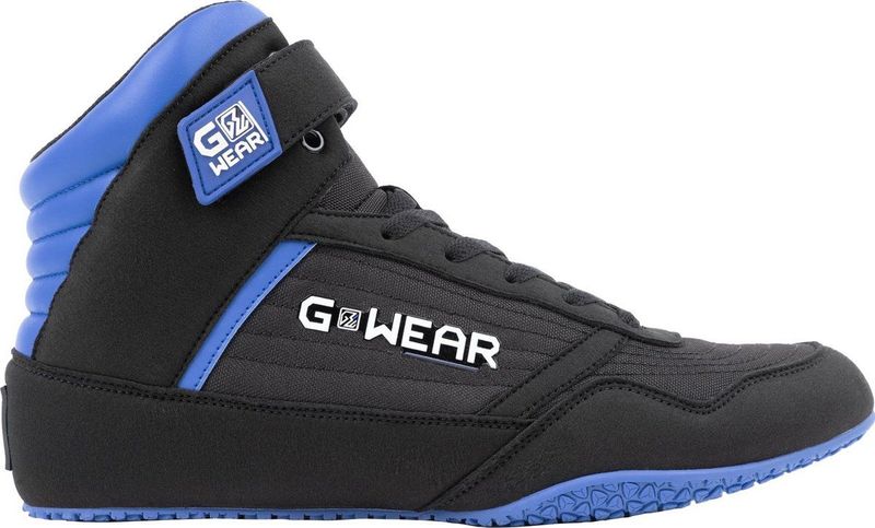 Gorilla Wear - Gwear Classic High Tops - Sportschoenen - Zwart/Blauw - Hoogwaardige Materialen