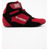 Gorilla Wear - Gwear Pro High Tops - Sportschoenen - Rood/Zwart - Stevige Pasvorm met Veters en Klittenbandsluiting