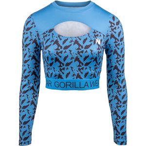Gorilla Wear Osseo Long Sleeve - Blauw