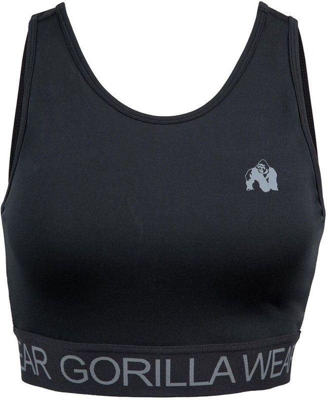 Gorilla Wear - Osseo - Crop Top - Zwart
