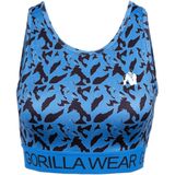 Gorilla Wear - Osseo - Crop Top - Zwart - Elastisch - Uitneembare Vulling