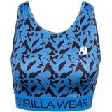 Gorilla Wear - Osseo - Crop Top - Zwart - Elastisch - Uitneembare Vulling