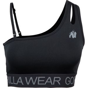 Gorilla Wear - Osseo - Sport BH - Zwart - Verstelbare Schouderbanden