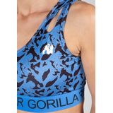 Gorilla Wear - Osseo - Sportbeha - Blauw - Medium Ondersteuning