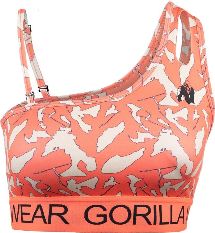 Gorilla Wear - Osseo - Sportbeha - Coral - Medium Ondersteuning