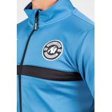 Gorilla Wear - Vernon - Trainingsjas - Blauw - Mix van Stoffen