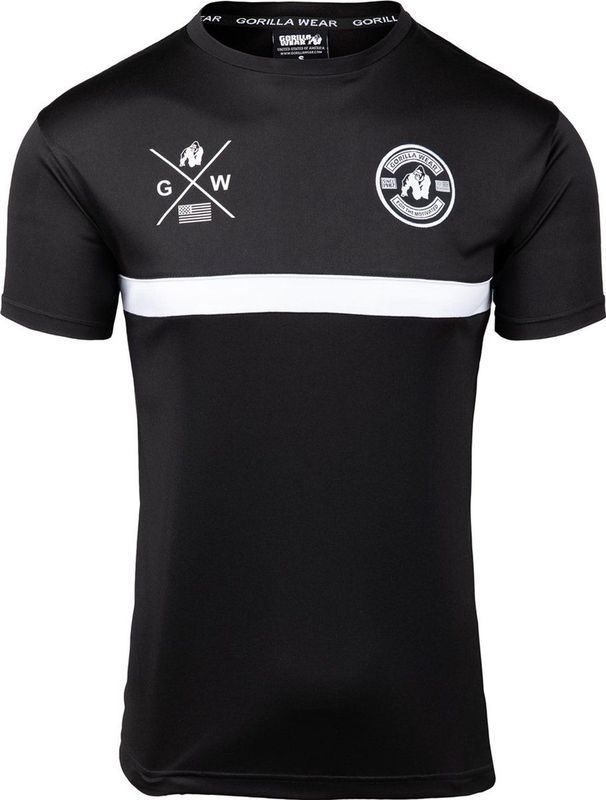 Gorilla Wear Vernon T-shirt - Zwart
