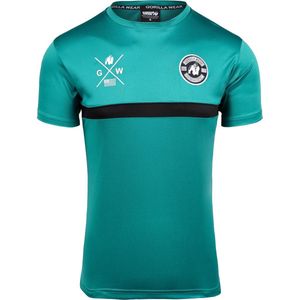 Gorilla Wear Vernon T-shirt - Groen Blauw