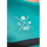 Gorilla Wear Vernon T-shirt - Groen Blauw