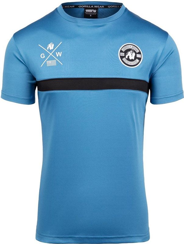Gorilla Wear Vernon T-shirt - Blauw