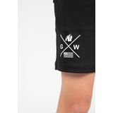 Gorilla Wear - Vernon Korte Broeken - Zwart - 85% Polyester 15% Elastaan