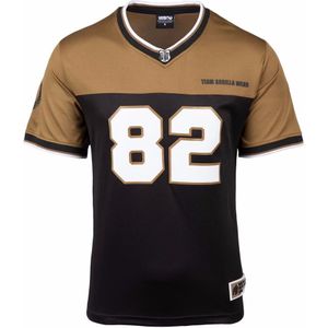 Gorilla Wear Trenton Football Jersey - Zwart Goud