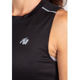 Gorilla Wear - Mokena Tank Top - Zwart - Gerecycled Polyester - Regular Fit