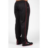 Gorilla Wear - Wallace - Sportbroek - Zwart/Rood - 100% Polyester