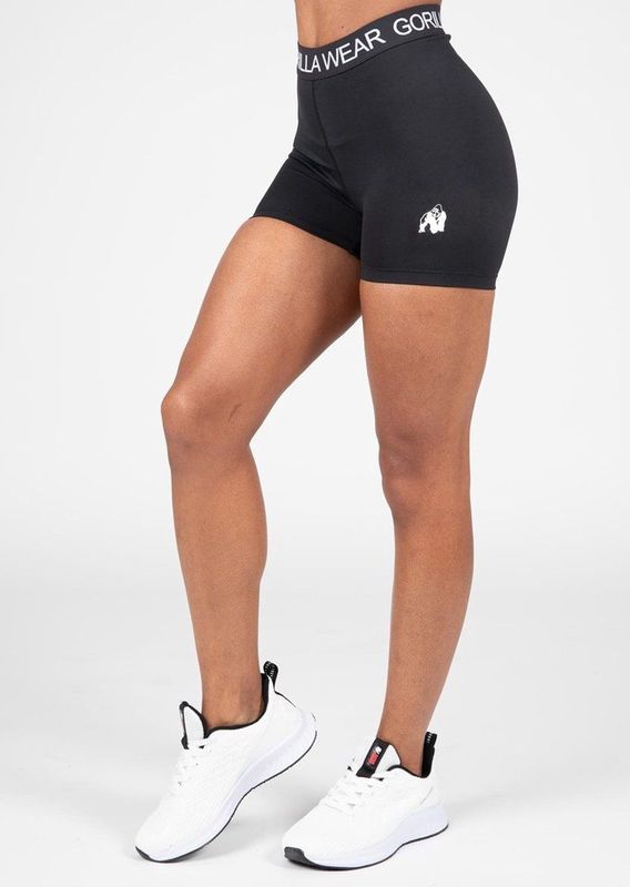 Gorilla Wear - Colby - Korte Broek - Zwart - Squat-bestendig - Zweetafvoerend