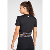 Gorilla Wear Colby Cropped T-shirt - Zwart