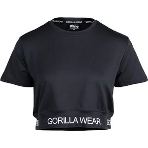 Gorilla Wear Colby Cropped T-shirt - Zwart