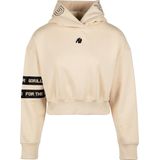 Gorilla Wear Tracey Cropped Hoodie - Beige