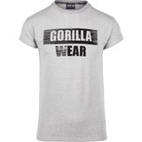 Gorilla Wear - Murray T-shirt - Grijs Gemêleerd - Sportshirt