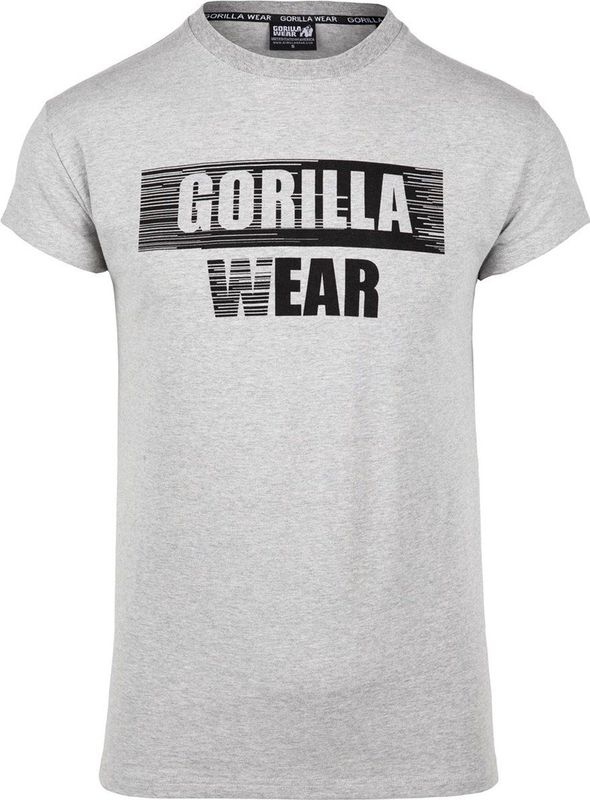 Gorilla Wear - Murray T-shirt - Grijs Gemêleerd - Sportshirt