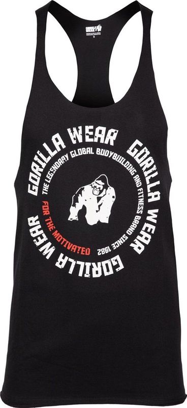 Gorilla Wear - Melrose - Stringer - Zwart - Organisch Katoen