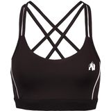 Gorilla Wear - Arizona - Sportbeha - Zwart - Gerecycled Polyester