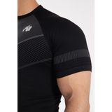 Gorilla Wear Norton Seamless T-shirt- Zwart