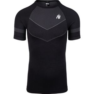 Gorilla Wear Norton Seamless T-shirt- Zwart
